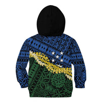 Halo Olaketa Solomon Islands Tapa Pattern Kid Hoodie