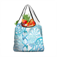 New Zealand Darts Grocery Bag Aotearoa Maori Its In My DNA White - Polynesian Pride