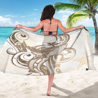 Brown Hawaii Humpback Whale Sarong Polynesian Tribal Ocean Vibes