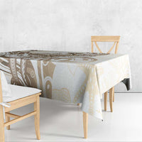 Brown Hawaii Humpback Whale Tablecloth Polynesian Tribal Ocean Vibes