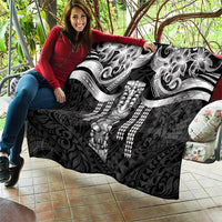 Tiki Drum Hawaii Quilt Hawaiian Kakau Tattoo Style