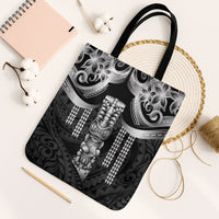 Tiki Drum Hawaii Tote Bag Hawaiian Kakau Tattoo Style