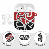 New Zealand AirPods Case Maori Koru Tino Rangatiratanga Color LT14 - Polynesian Pride