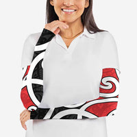 New Zealand Arm Sleeves Maori Koru Tino Rangatiratanga Color - Polynesian Pride