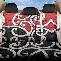 New Zealand Back Car Seat Cover Maori Koru Tino Rangatiratanga Color - Polynesian Pride