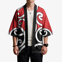 New Zealand Kimono Maori Koru Tino Rangatiratanga Color LT14 - Polynesian Pride