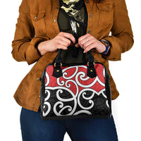 New Zealand Shoulder Handbag Maori Koru Tino Rangatiratanga Color - Polynesian Pride