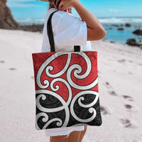 New Zealand Tote Bag Maori Koru Tino Rangatiratanga Color - Polynesian Pride