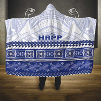 HRPP Samoa Siapo Hooded Blanket Teuila Flowers Samoan Pattern LT14 - Polynesian Pride