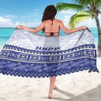 HRPP Samoa Siapo Sarong Teuila Flowers Samoan Pattern LT14 - Polynesian Pride