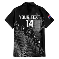 Custom New Zealand Silver Fern Rugby Family Matching Puletasi Dress and Hawaiian Shirt All Black Go Champions 2023 With Trophy Proud LT14 - Polynesian Pride