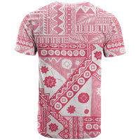 Pink Bula Fiji T Shirt Unique Masi Tapa Pattern LT14 - Polynesian Pride