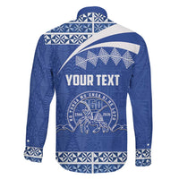 Personalised Tonga Tupou College Toloa Family Matching Puletasi and Hawaiian Shirt 160 Years Anniversary Tongan Ngatu Pattern
