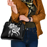 Guam Father's Day Shoulder Handbag Chamorro Latte Stone Polynesian Pattern