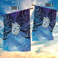 New Zealand Matariki Garden Flag Aotearoa Maori New Year Manaia Galaxy Vibes LT14 - Polynesian Pride