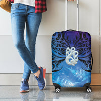 New Zealand Matariki Luggage Cover Aotearoa Maori New Year Manaia Galaxy Vibes LT14 - Polynesian Pride