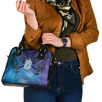 New Zealand Matariki Shoulder Handbag Aotearoa Maori New Year Manaia Galaxy Vibes