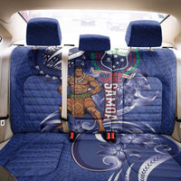 Samoa Independence Day Back Car Seat Cover 1962 Proud Samoan Warrior