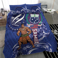 Samoa Independence Day Bedding Set 1962 Proud Samoan Warrior