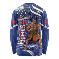 Samoa Independence Day Long Sleeve Shirt 1962 Proud Samoan Warrior