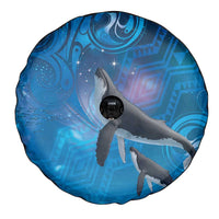 Paikea New Zealand Matariki Spare Tire Cover Humpback Whale Taniko Motifs Ocean Vibes LT14 - Polynesian Pride