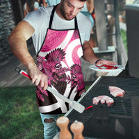 Piwakawaka New Zealand Matariki Apron Maori New Year Silver Fern Pink Galaxy LT14 - Polynesian Pride
