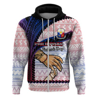 Polynesian Pride Father Day Philippines Hoodie Filipino Pattern Maligayang Araw ng Mga Ama LT14 - Polynesian Pride