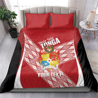 Tonga Rugby Custom Bedding Set Go ʻIkale Tahi Go Tongan Tapa Cloth LT14 - Polynesian Pride