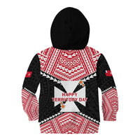 29 July Wallis And Futuna Territory Day Kid Hoodie Polynesian Tribal Pattern LT14 - Polynesian Pride