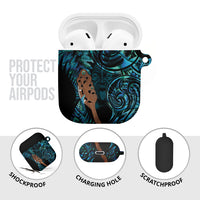 Maripi New Zealand AirPods Case Maori Weapon Paua Shell Haka Fern