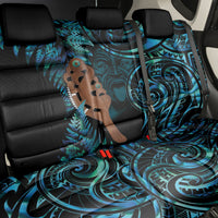 Maripi New Zealand Back Car Seat Cover Maori Weapon Paua Shell Haka Fern