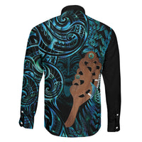 Maripi New Zealand Family Matching Summer Maxi Dress and Hawaiian Shirt Maori Weapon Paua Shell Haka Fern LT14 - Polynesian Pride