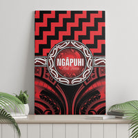 Aotearoa Ngapuhi Canvas Wall Art Maori Iwi Poutama Puhoro Tattoo