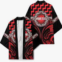 Aotearoa Ngapuhi Personalised Kimono Maori Iwi Poutama Puhoro Tattoo