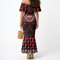 Aotearoa Ngapuhi Personalised Mermaid Dress Maori Iwi Poutama Puhoro Tattoo