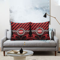 Aotearoa Ngapuhi Pillow Cover Maori Iwi Poutama Puhoro Tattoo