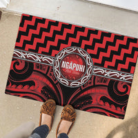 Aotearoa Ngapuhi Rubber Doormat Maori Iwi Poutama Puhoro Tattoo