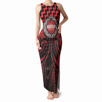 Aotearoa Ngapuhi Personalised Tank Maxi Dress Maori Iwi Poutama Puhoro Tattoo