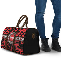 Aotearoa Ngapuhi Travel Bag Maori Iwi Poutama Puhoro Tattoo