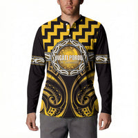 Aotearoa Ngati Porou Personalised Button Sweatshirt Maori Iwi Poutama Puhoro Tattoo