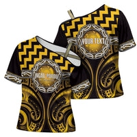 Aotearoa Ngati Porou Personalised Cross Shoulder Shirt Maori Iwi Poutama Puhoro Tattoo