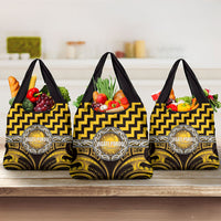 Aotearoa Ngati Porou Grocery Bag Maori Iwi Poutama Puhoro Tattoo