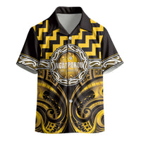 Aotearoa Ngati Porou Personalised Kid Hawaiian Shirt Maori Iwi Poutama Puhoro Tattoo