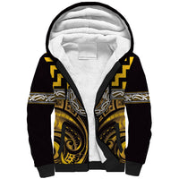 Aotearoa Ngati Porou Personalised Sherpa Hoodie Maori Iwi Poutama Puhoro Tattoo