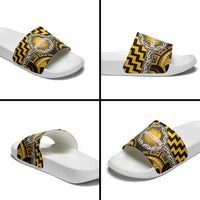 Aotearoa Ngati Porou Slide Sandals Maori Iwi Poutama Puhoro Tattoo