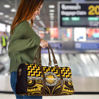 Aotearoa Ngati Porou Travel Bag Maori Iwi Poutama Puhoro Tattoo