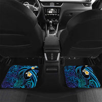 French Polynesia Tetiaroa Atoll Car Mats Polynesian Curves Style