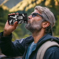 New Zealand and Ireland Rugby 4 in 1 Can Cooler Tumbler Maori Tiki Fern Irish Celtic Cross - Polynesian Pride