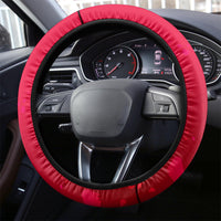 New Zealand And England Rugby Steering Wheel Cover 2023 World Cup All Black Combine Red Roses LT14 - Polynesian Pride