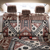 Bula Fiji Back Car Seat Cover Unique Masi Tapa Pattern LT14 - Polynesian Pride